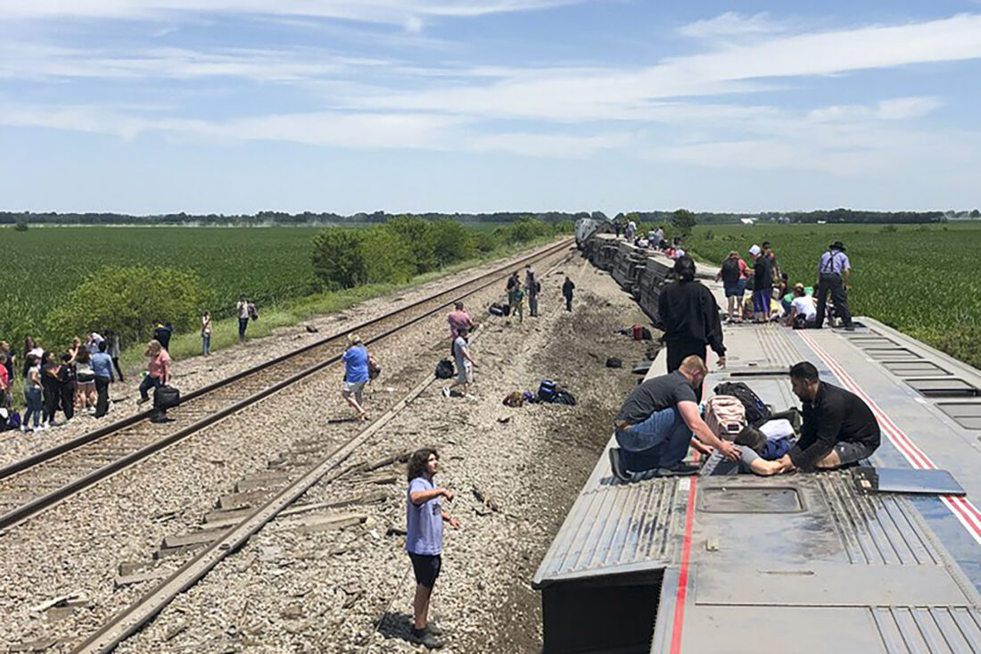 Officials identify 4 people who died in Southwest Chief derailment; 2